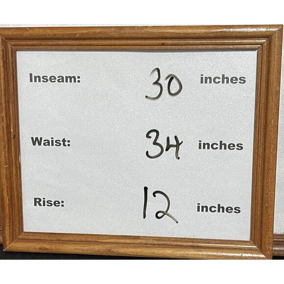 Levi’s 559 size 34x30 relaxed straight 100% cotton red tab blue jeans - Picture 9 of 9